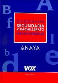 Beispielbild fr Diccionario de secundaria y bachillerato de la lengua espaola / Dictionary of Spanish Language for Middle and High School zum Verkauf von Ammareal