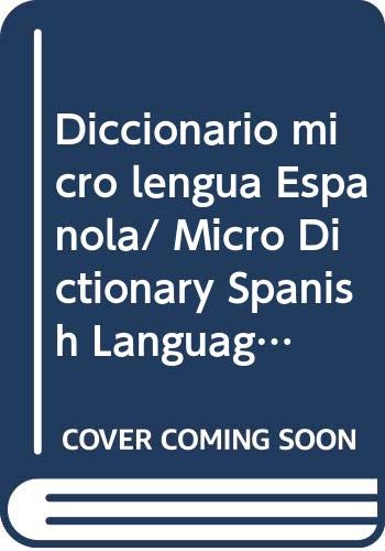 Beispielbild fr Diccionario micro lengua Espanola/ Micro Dictionary Spanish Language zum Verkauf von medimops