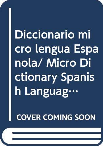 Imagen de archivo de Diccionario micro lengua Espanola/ Micro Dictionary Spanish Language a la venta por medimops