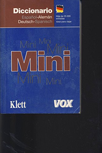 Beispielbild fr Diccionario Mini Espanol-aleman / Deutsch-spanisch Klett-vox (Spes) zum Verkauf von medimops