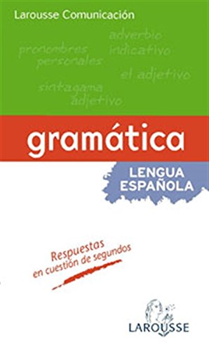 Beispielbild fr Gramatica de la lengua espanola/ Grammar Of the Spanish Language zum Verkauf von Ammareal