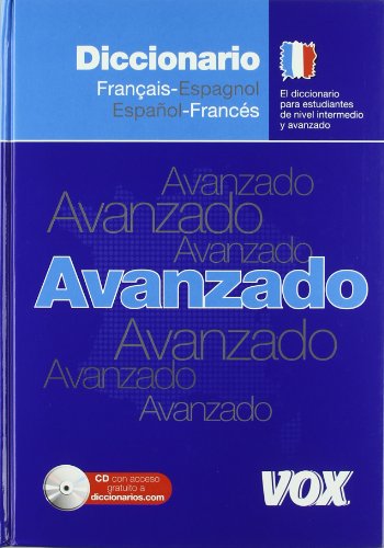 9788483329412: Diccionario Avanzado con CD francais-espagnol espanol-frances