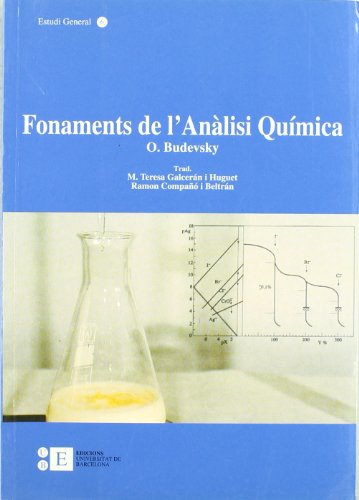 Imagen de archivo de Fonaments De L'anlisi Qumica a la venta por Hilando Libros