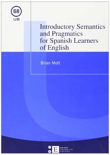 Imagen de archivo de Introd.semantics pragmatics spanish learners english a la venta por Iridium_Books