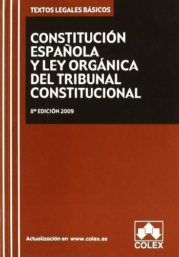 Constitucion espanola y ley organica del Tribunal Constitucional / Spanish Constitution and the Constitutional Court Law (Paperback) - AA.Vv.