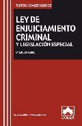 Stock image for Ley de enjuiciamiento criminal y legislacin especial for sale by Agapea Libros