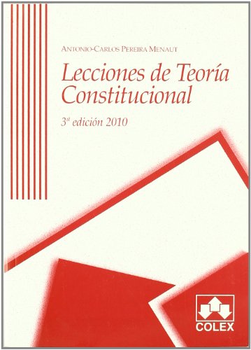 Imagen de archivo de Lecciones de teoria constitucional.3ed a la venta por MARCIAL PONS LIBRERO