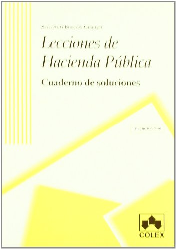 Imagen de archivo de Lecciones hacienda publica (2ed) cuaderno de soluciones a la venta por Iridium_Books