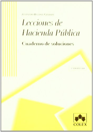 9788483422793: Lecciones de hacienda pblica. Cuaderno de soluciones