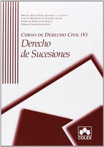 9788483423738: Curso de derecho civil. tomo v. derecho de sucesiones (Manuales Universitarios)