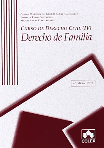Stock image for Curso de derecho civil. (IV) Derecho de Familia for sale by Iridium_Books