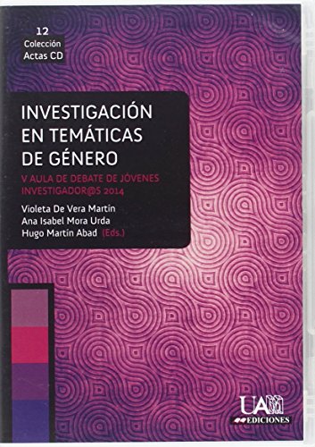 9788483445006: V Aula de debate de jvenes investigador@s 2014: Investigacin en temticas de gnero: 12