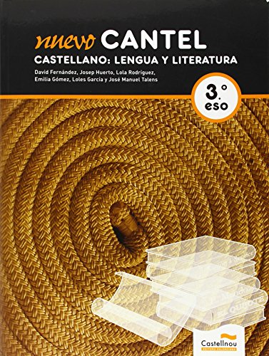 9788483453094: Nueva Cantel. Castellano: Lengua y literatura 3 (L+CD)(C.VAL)