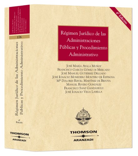 Beispielbild fr REGIMEN JURIDICO DE LAS ADMINISTRACIONES PUBLICAS Y PROCEDIMIENTO ADMI zum Verkauf von Iridium_Books