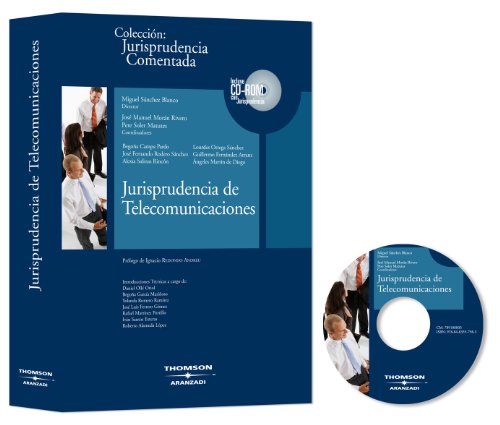 9788483557983: Jurisprudencia de Telecomunicaciones: ( Incluye CD ) (Jurisprudencia Comentada)