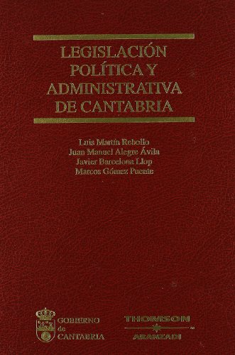 Beispielbild fr Legislacin Poltica y Administrativa de Cantabria: Incluye Cd zum Verkauf von Hamelyn