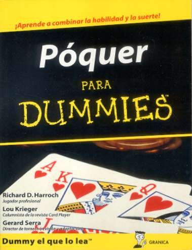 Imagen de archivo de Poquer para dummies a la venta por Iridium_Books