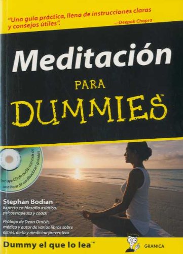 9788483580936: Meditacion para dummies (+CD)