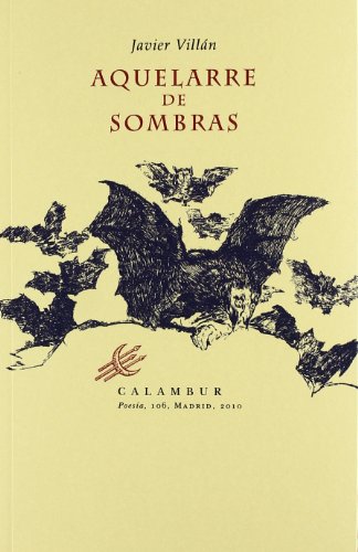 9788483591420: Aquelarre de sombras (Calambur Poesa) (Spanish Edition)