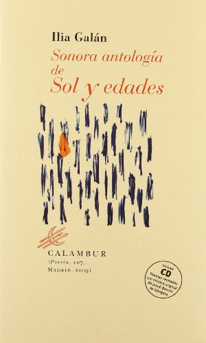 9788483591956: Sonora antologa de Sol y edades (Calambur Poesa) (Spanish Edition)