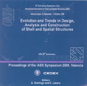 9788483634615: Evolution And Trends In Design, Analysis And Construction Of Shell And Spatial Structures. Proceedings Of The Iass Symposium 2009, Valencia