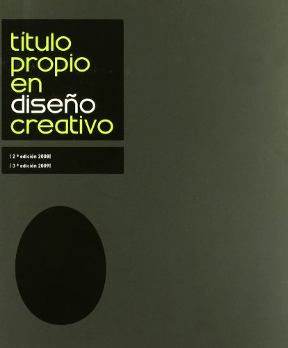 Imagen de archivo de TTULO PROPIO EN DISEO CREATIVO (2 Parejo Snchez, M ngeles; Rodr a la venta por Iridium_Books