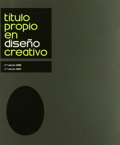 Stock image for TTULO PROPIO EN DISEO CREATIVO (2 Parejo Snchez, M ngeles; Rodr for sale by Iridium_Books