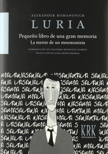 Pequeño libro de una gran memoria. La mente de un mnemonista