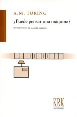 Stock image for PUEDE PENSAR UNA MQUINA? for sale by Librerias Prometeo y Proteo