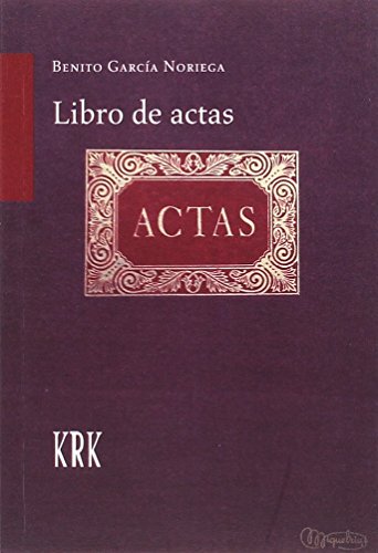 9788483675816: Libro de actas
