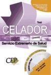 9788483689417: TEST OPOSICIONES CELADOR SERVICIO EXTREMEO DE SALUD
