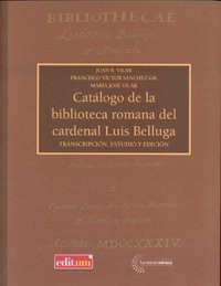 Stock image for Catlogo de la Biblioteca Romana del Cardenal Luis Belluga for sale by Hilando Libros
