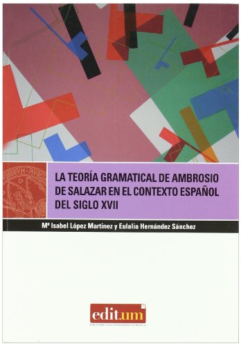 Imagen de archivo de La teora gramatical de Ambrosio de Salazar en el contexto e a la venta por Iridium_Books