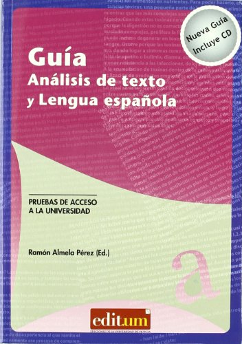 Stock image for Gua Anlisis de Texto y Lengua Espaola for sale by Zilis Select Books