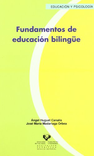 Imagen de archivo de Fundamentos de Educacion Bilingue a la venta por Librera 7 Colores