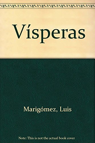 Imagen de archivo de Vsperas a la venta por Agapea Libros