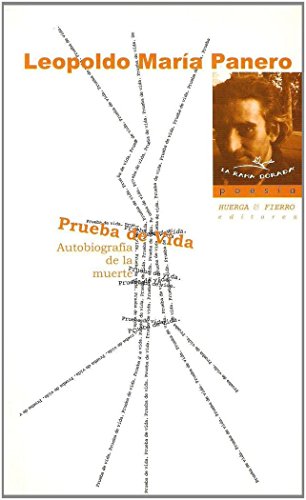 Beispielbild fr Prueba de vida : autobiografa de la muerte (La rama dorada - Poesa, Band 16) zum Verkauf von medimops