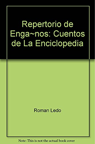 Imagen de archivo de Repertorio de engaos a la venta por Agapea Libros