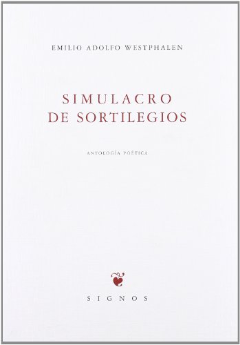 Stock image for Simulacro de sortilegios. Antologa potica . for sale by Librera Astarloa