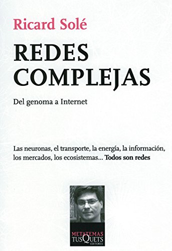 9788483831175: Redes complejas: Del genoma a Internet: 105 (Metatemas)