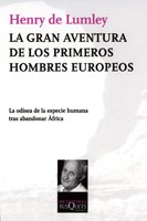 Beispielbild fr LA GRAN AVENTURA DE LOS PRIMEROS HOMBRES EUROPEOS zum Verkauf von Zilis Select Books