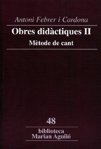 Imagen de archivo de Obres didctiques II. a la venta por AG Library