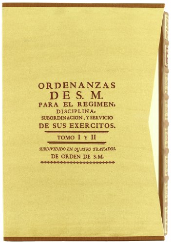 Beispielbild fr Ordenanzas de S. M. para el rgimen, disciplina, subordinacin de sus exercitos (Monografa) zum Verkauf von Buchpark
