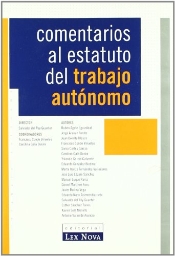 Imagen de archivo de Comentarios Al Estatuto del Trabajo Autonomo (Spanish Edition) a la venta por Iridium_Books