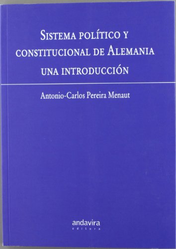 Imagen de archivo de Sistema poltico y constitucional de alemania, una introduccin a la venta por Iridium_Books