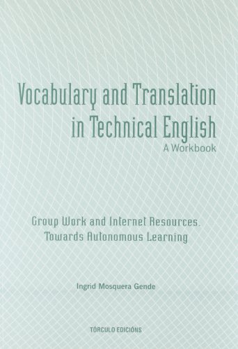 9788484083788: Vocabulary and translation in technical english, a workbook