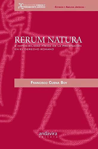 Imagen de archivo de RERUM NATURA a la venta por Hiperbook Espaa