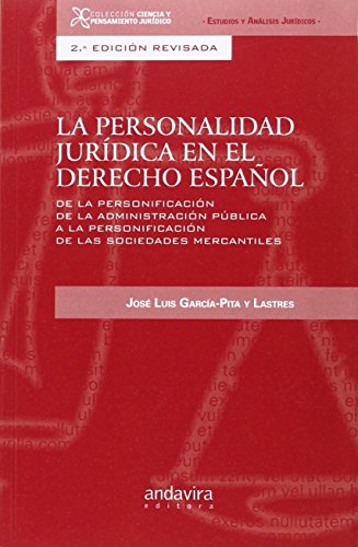 Imagen de archivo de La personalidad jurdica en el derecho espaol a la venta por AG Library