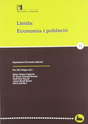 Stock image for Lleida: economia i poblaci for sale by AG Library