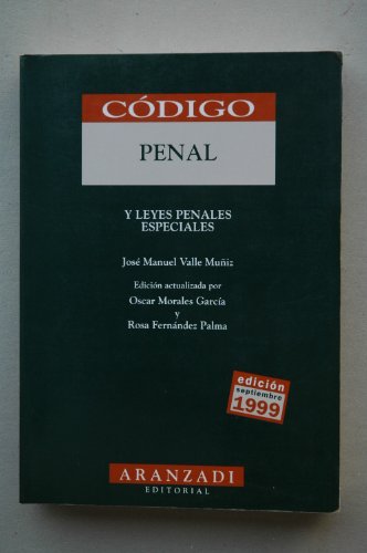 Stock image for Codigo Penal Edicion 1999 for sale by Hamelyn